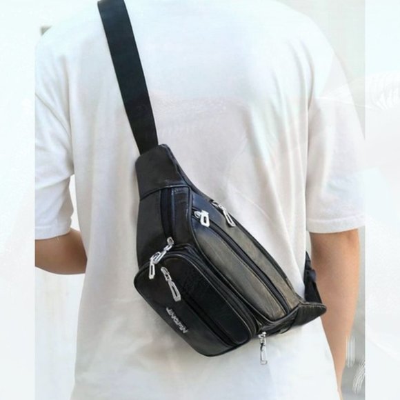 New Letter Graphic Waist Bag 176
